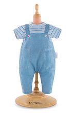 Oblečenie pre bábiky - Oblečenie Striped T-shirt & Overall Bébé Corolle pre 30 cm bábiku od 18 mes_1