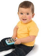 Zvečke i grizalice - Set igračaka grickalica Jabuka Cotoons Smoby i mobitel plavi od 6 mjeseci_1