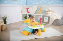 Gyerekülések - Fotel játszóasztallal Cotoons Smoby textil huzattal és virág hanggal és fénnyel 6 hó-tól_5