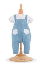 Játékbaba ruhák - Ruha szett T-shirt&Overalls Corolle 30 cm játékbaba részére 18 hó-tól_1