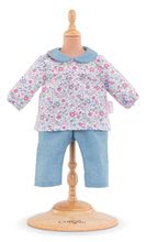 Oblečenie pre bábiky -  NA PREKLAD - Ropa Blusa Floral y Pantalones Corolle pre 30 cm bábiku od 18 mes_1
