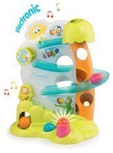 Set per i più piccoli - Set girello Trott Cotoons 2in1 Smoby verde con mattoncini, luce e melodia e tavolo didattico con funzioni e gioco con palline_2