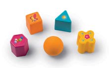 Setovi za najmanje - Set hodalica Cotoons Smoby ružičasta s kockama, svjetlom i melodijom i didaktički stolić s funkcijama i piramidom_9