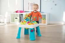 Detské chodítka - Set chodítko a kočík s brzdou Croc Baby Walker Minikiss 3in1 Smoby a didaktický stolík so zvukmi a svetlom_6