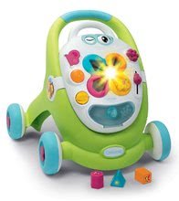 Otroški sprehajalčki - Komplet sprehajalček z didaktičnim kovčkom Trott Cotoons 2v1 Smoby z zvokom in lučko in interaktivni Robot TIC Smart s 3 poučnimi igrami_0