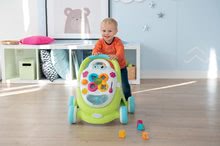 Igračke za bebe - Set hodalica s didaktičkim kovčegom Trott Cotoons 2u1 Smoby sa zvukom i svjetlom i sjedalica za kadu Žaba s usisnim čašama_0