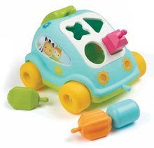 Motorikafejlesztő játékok - Készségfejlesztő autó Bogár Shape Sorter Car Cotoons Smoby formaillesztő kockákkal 12 hó-tól_1