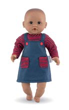 Játékbaba ruhák - Ruhácska Dress Striped Corolle 30 cm játékbaba részére 18 hó-tól_0
