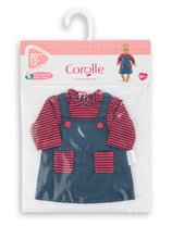Kleidung für Puppen - Kleidung Dress Striped Corolle für 30 cm Puppe ab 18 Monaten_1