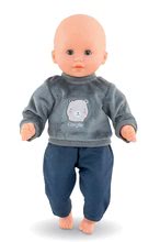 Játékbaba ruhák - Pulcsi Sweat Bear Corolle 30 cm játékbaba részére 18 hó-tól_0