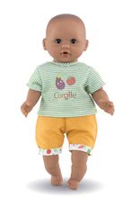 Játékbaba ruhák - Ruha szett T-shirt&Shorts Garden Delights Corolle 30 cm játékbaba részére 18 hó-tól_0