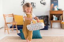 Játékbaba kiegészítők - Textil mózeskosár Carry Bed Coral Mon Premier Poupon Bebe Corolle 30 cm játékbabának 18 hó-tól_3