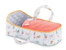 Játékbaba kiegészítők - Textil mózeskosár Carry Bed Coral Mon Premier Poupon Bebe Corolle 30 cm játékbabának 18 hó-tól_0