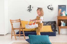 Doplňky pro panenky - Přenosná textilní postýlka Carry Bed Coral Mon Premier Poupon Bébé Corolle pro 30cm panenku od 18 měsíců_1