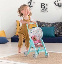 Kinderwagen für Puppe ab 18 Monaten - Puppenwagen Stroller Mint Mon Grand Poupon Corolle mit Faltdach für 30 cm Puppe ab 18 Monaten_0