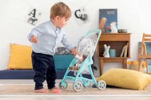 Kinderwagen für Puppe ab 18 Monaten - Puppenwagen Stroller Mint Mon Grand Poupon Corolle mit Faltdach für 30 cm Puppe ab 18 Monaten_2
