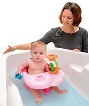 Fürdőjátékok - Ülőke a fürdőkádba Béka Cotoons Smoby virággal és tapadókorongokkal rózsaszín_0
