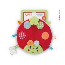 Plyšová beruška Colors-My Sweet Doudou Ladybug Kaloo s kousátkem 25 cm pro nejmenší