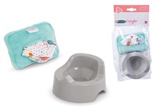 Accessoires pour poupées - Pot et lingette Potty & Baby Wipe Corolle de Corolle pour poupée 30 cm, 2 accessoires, dès 18 mois_0