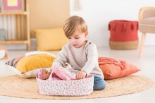 Postieľky a kolísky pre bábiky - Prenosná postieľka Carry Bed Floral Corolle pre 30 cm bábiku od 18 mes_1