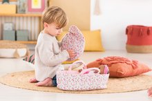 Postieľky a kolísky pre bábiky - Prenosná postieľka Carry Bed Floral Corolle pre 30 cm bábiku od 18 mes_2