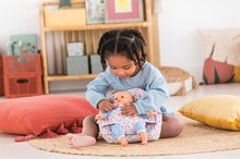 Játékbaba kiegészítők - Hátizsák babahordozóval Floral Corolle 30 cm játékbabának vállpánt állítható_2