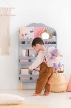 Játékbaba kiegészítők - Hátizsák babahordozóval Floral Corolle 30 cm játékbabának vállpánt állítható_4