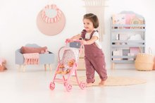 Passeggini dai 18 mesi - Passeggino con tettuccio pieghevole Stroller Floral Corolle per bambola di 30 cm dai 18 mesi_4