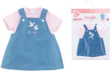 Ubranka dla lalek - Ubranie Dress Pink Sailor Bords de Loire Mon Premier Poupon Corolle dla lalki 30 cm od 18 miesiąca_2