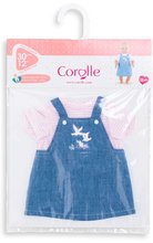 Játékbaba ruhák - Ruha Dress Pink Sailor Bords de Loire Mon Premier Poupon Corolle 30 cm játékbabára 18 hó-tól_3