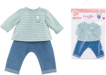 Ubranka dla lalek - Ubranie Pants & T-Shirt Sailor Bords de Loire Mon Premier Poupon Corolle dla lalki 30 cm od 18 miesiąca_1