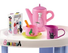 Accesorii și vase de bucătărie de jucărie - Mașină de servit Barbapapa Écoiffier cu set de ceai cu 35 accesorii de la 18 luni_0