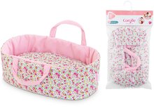 Postieľky a kolísky pre bábiky - Prenosná postieľka Carry Bed Floral Corolle pre 30 cm bábiku od 18 mes_0