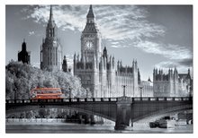 1000 darabos puzzle - Puzzle B&W London Bus Educa 1000 db 12 évtől_0