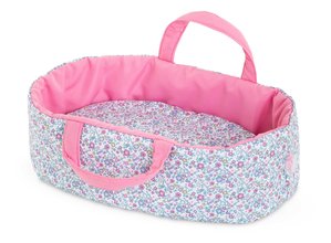 Преносимо креватче за кукла Flowered Carry Bed Corolle