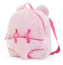 Раница с кенгуру Pink Plush Baby Doll Carrier Backpack Corolle