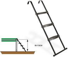 Trambulin kiegészítők - Létra trambulinhoz Trampoline Ladder Exit Toys acél váz 95-110 cm magasságig_0