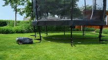 Accessori per trampolini - Barriera protettiva per trampolini Lotus ed Elegant robotic lawnmower stopper Exit Toys in acciaio regolabile con diametro di 366 cm_2