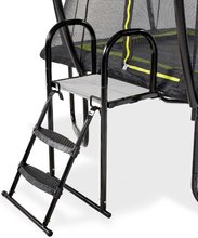 Accessoires pour trampolines - La plateforme d'accès avec échelle pour trampoline Exit Toys En acier pour le cadre de 65-80 cm de hauteur avec une surface antidérapante_1