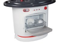 Bucătării simple de jucărie - Bucătărie Berchet Cuisine chef Smoby argintie cu două părţi, maşină de spălat şi 22 accesorii_0