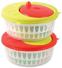 Accesorii și vase de bucătărie de jucărie - Uscător salată Écoiffier cu 8 frunze de salată de la 18 luni_0