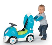 Produse vechi - Babytaxiu Bubble Go II Smoby Balade cu sunet și urs albastru-verde de la 6 luni_2