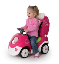 Produse vechi - Babytaxiu Bubble Go II Smoby Balade cu sunet roz-verde de la 6 luni_1