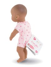 Panenky od 18 měsíců - Panenka Mini Calin Candy Corolle s hnědýma očima v sladkých vzorovaných šatičkách 20 cm od 18 měs_1