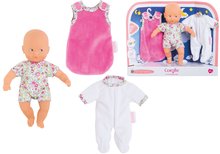 Játékbabák 18 hónapos kortól - Játékbaba Mini Calin Good Night Blossom Garden Corolle kék szemekkel pizsamában és alvózsákkal 20 cm 18 hó-tól_0