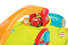 Hračky pre bábätká - Set chodítko s didaktickým kufríkom Trott Cotoons 2v1 Smoby so zvukom a svetlom a dvojposchodová garáž Vroom Planet Grand_14
