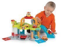 Garage - Mehrstöckige Garage Vroom Planet Premier Smoby mit 2 Spielzeugautos und einer Autowäsche ab 18 Monaten_0