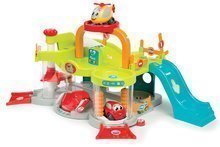 Garage - Mehrstöckige Garage Vroom Planet Premier Smoby mit 2 Spielzeugautos und einer Autowäsche ab 18 Monaten_2