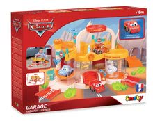 Garages - Garage à deux étages avec voiture Vroom Planet Cars Smoby Avec une pompe à essence et une station de lavage auto à partir de 18 mois_4