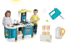 Kuhinje za otroke kompleti - Komplet kuhinja Tefal French Touch Smoby z ledom in kavnim avtomatom in 3 kuhinjski pripomočki Tefal_21